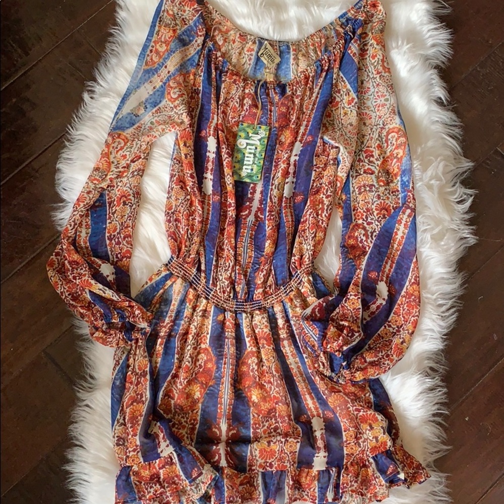 Show Me Your Mumu•Lee Lee Ruffle Dress• Medium•NWT